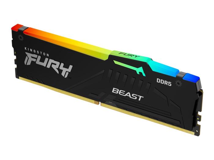 DDR5 16GB 5600 MHz Kingston Fury Beast Black EXPO AMD, XMP 3.0 CL36 36-38-38 1.25V [KF556C36BBEA-16]