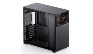 Jonsbo D41 MESH Screen Black Tempered Glass (czarny) (1xUSB 3.2, 1xUSB-C, 1xJack combo) (3x2.5, 2x3.5)