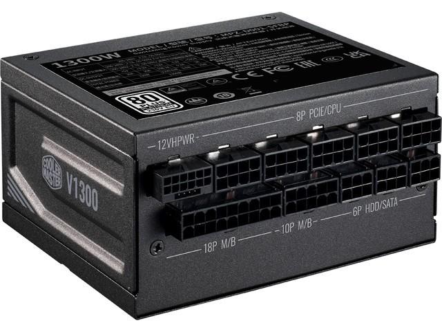 Cooler Master V SFX Platinum 1300W ATX 3.0 A/EU Cable (1x92mm) Modularny 80+Platinum (CPU 1x4+4, 1x8) (PCI-E 3x6+2) (4xMolex, 8xSata) [MPZ-D001-SFBP-BEU]