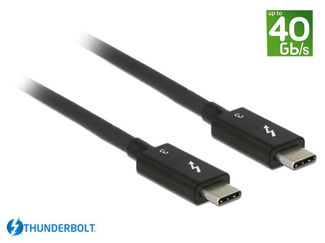 Delock kabel Thunderbolt 3 M/M (0.5m) [84844]