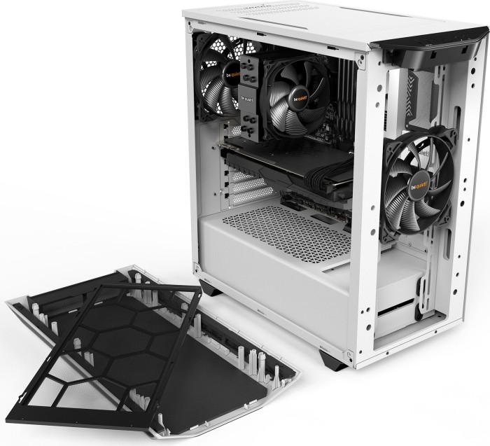 be quiet! Pure Base 500 White ATX Midi (metal) (2xUSB 3.2 Gen1) (5x2.5, 2x3.5/2.5) [BG035]