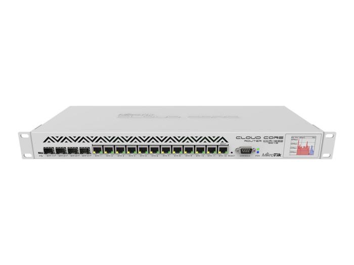 Mikrotik Router 12x RJ45 1000Mb/s 4x SFP 1x USB [CCR1036-12G-4S-EM]