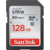 Secure Digital 128GB Sandisk SDXC Ultra Class 10 UHS-I (80MB/s) [SDSDUNC-128G-GN6IN]
