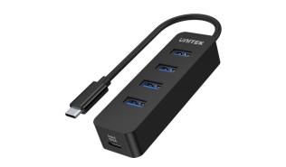 Unitek H1117B USB-C 3.1 Hub (4xUSB 3.1, 1xUSB-C PD10W) (15 cm)