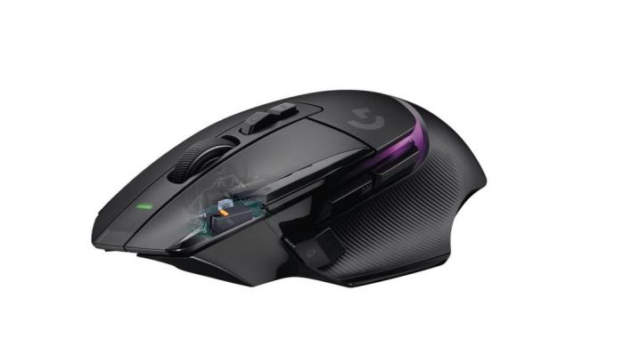 Logitech G502 X Plus Czarna 25600dpi 40G RGB (optyczno-radiowa, 1, 13, wbudowany akumulator) [910-006162]