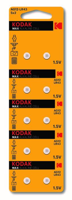 Bateria Kodak AG12 LR43 1.5V (1 szt.) [30416307]