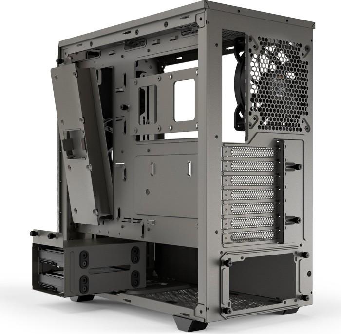 be quiet! Pure Base 500 Metallic Gray ATX Midi (metal) (2xUSB 3.2 Gen1) (5x2.5, 2x3.5/2.5) [BG036]