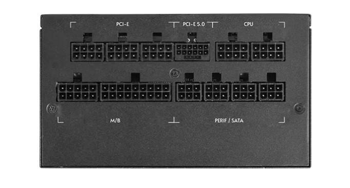Chieftec Atmos CPX-850FC (850W) 80+Gold (1x120mm) (CPU 2x4+4) (PCI-E 3x4+2, PCI-E 5.0) (2xMolex, 6xSATA)
