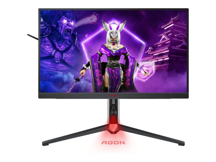 27’’ AOC AG274QXM (IPS LED, 2560x1440, 600, 1ms, 170Hz) (2xHDMI 2.0, DP 1.4, USB-C/DP, 4xUSB 3.2) pivot, głośniki, czarny