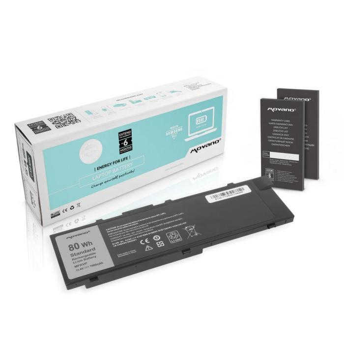 Movano bateria Dell Precision 15 7510, 17 7710 11.4V, 7000mAh [BT/DE-7710]