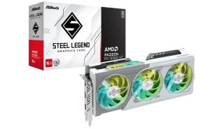 Radeon RX 9060XT Asrock 16GB GDDR6 Steel Legend OC [RX9060XT SL 16GO] (1xHDMI 2.1b, 2xDP 2.1a) (128-bit, PCI-E 5.0)