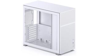 Jonsbo D41 MESH White Tempered Glass (biały) (1xUSB 3.2, 1xUSB-C, 1xJack combo) (3x2.5, 2x3.5)