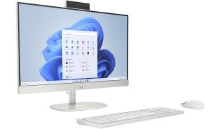 Komputer All-in-One HP 24-cr0312nw AiO [9U2J8EA] 4-Core AMD Ryzen 5 7520U /24 1920x1080 matowa IPS / 16GB / 512GB / AMD Radeon 610M / Win11Home (biały)