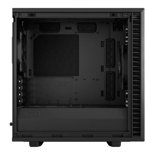 Fractal Design Define 7 Mini Czarna Solid (metal) (1x USB-C 3.2 Gen1, 2x USB 3.2 Gen1, USB 2.0) (4x2.5, 2x3.5/2.5) [FD-C-DEF7M-01]