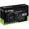 GeForce PCI-E RTX4070 INNO3D 12GB GDDR6X iChill X3 [C40703-126XX-186148H] (1xHDMI 2.1a, 3xDP 1.4a) (192-bit, PCI-E 4.0)