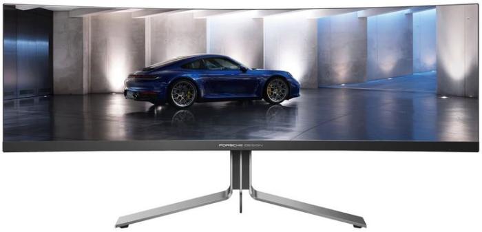 49’’ AOC PD49 (VA LED zakrzywiony, 5120x1440, 1000, 0.03ms, 99% sRGB, HDR10, 240Hz) (2xHDMI 2.1, 2xDP 1.4, USB-C/DP PD 90W, 3xUSB-A 3.2) głośniki (2x15W) , czarny
