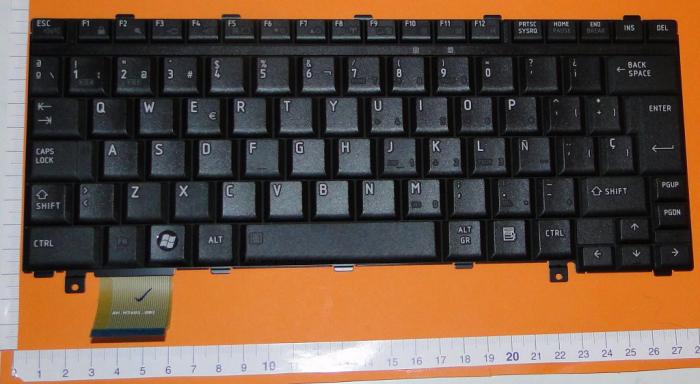 Klawiatura do notebooka Toshiba Satellite U300 U305