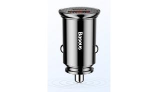 Baseus ładowarka samochodowa QuickCharge 3.0 (12-24V) (12V 2A, 9V 3A, 5V 4.5A) 2xUSB [CCALL-YD01]