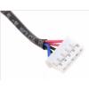 Gniazdo zasilania z kablem do wtyczki prostokątnej do notebooków Lenovo G400s, G405s, G410s, G500s, G505s, G510s [90202871, 90202872, DC30100NW00, DC30100NX00, DC30100P200, DC30100PC00 / G1297]