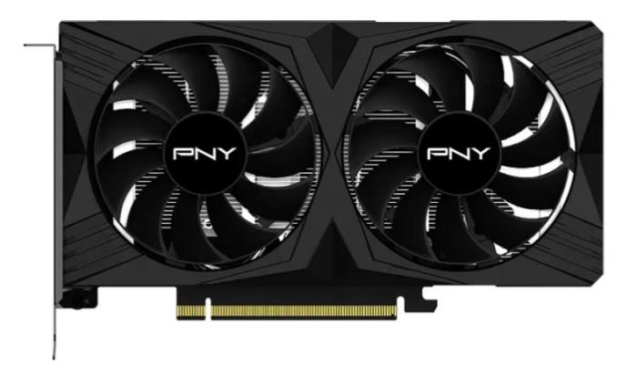 GeForce PCI-E RTX4060 PNY 8GB GDDR6 Verto Dual Fan [VCG40608DFXPB1] (1xHDMI 2.1a, 3xDP 1.4a) (128-bit, PCI-E 4.0)