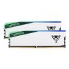 DDR5 64GB (2x32GB) 6200 MHz Patriot Viper Elite 5 RGB White CL42 [PVER564G62C42KW]