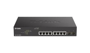D-Link 10-Port Layer2 PoE+ Gigabit Smart Switch 8x 10/100/1000Mbit/s TP RJ-45 PoE Port 802.3af/at Power-over-Ethernet up to 30 Watt [DGS-1100-10MPV2/E]