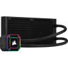Corsair iCUE H100i ELITE CAPELLIX 240mm Radiator Dual 120mm ML RGB Fans Software Control Liquid CPU Cooler [CW-9060046-WW]