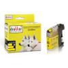 DB-LC123Y - yellow, wkład z atramentem Drekker, 15ml, 600 stron (zamiennik LC123Y) (Brother DCP-J132W, J152W, J552DW, J752DW, J4110DW, MFC-J470DW, J4410DW, J4510DW, J4610DW, J4710DW, J6520DW)