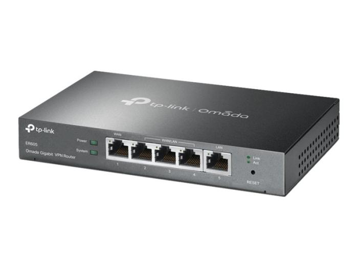 TP-Link Router VPN Gigabit 1000Mbps 1xLAN, 1xWAN, 3xLAN/WAN [ER605]