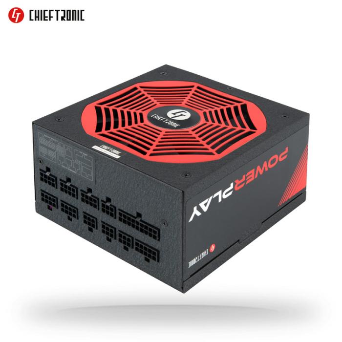 Chieftec PowerPlay GPU-1050FC (1050W) (1x140mm) Modularny 80+Platinum (CPU 2x4+4) (PCI-E 8x6+2) (3xMolex, 9xSATA)