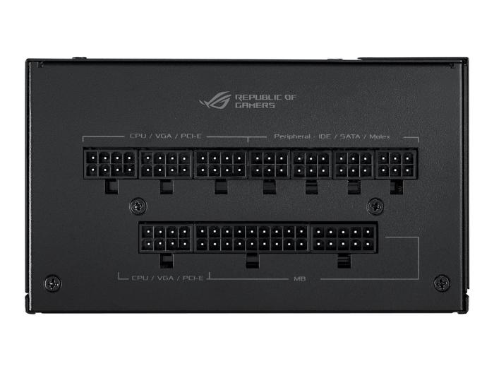 Asus ROG Strix (750W) (1x135mm) Modularny 80+Gold (CPU 2x4+4) (PCI-E 4x6+2) (3xMolex, 8xSATA) [ROG-STRIX-750G]