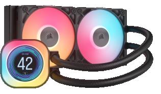 Corsair iCUE LINK TITAN 240 RX LCD RGB (2x120 mm) [CW-9061022-WW]