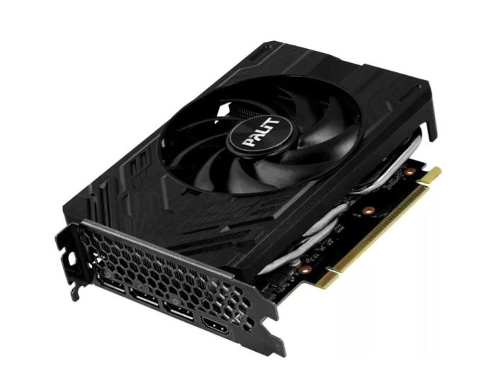 GeForce PCI-E RTX4060Ti Palit 8GB GDDR6 StormX OC [NE6406T019P1-1060F] (1xHDMI 2.1a, 3xDP 1.4a) (128-bit, PCI-E 4.0)