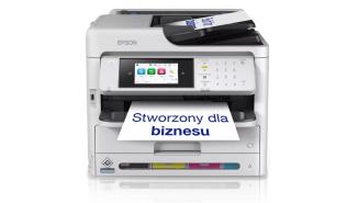 Epson WorkForce Pro WF-C5890DWF (drukarka, skaner, kopiarka, faks, ADF) (tusze WF-M53xx/58xx) (USB 2.0, USB Host, LAN, WiFi)