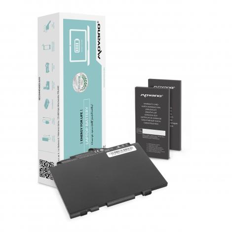 Movano bateria HP EliteBook 725 G3, 820 G3 11.4V, 2700mAh (30Wh) 3 ogniwa [BT/HP-725G3S]