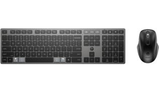 HP 720 Multi-Device Rechargeable Wireless/Bluetooth Keyboard and Mouse Combo (membranowa, niskoprofilowa, akumulator) [9T5A9AAABB]