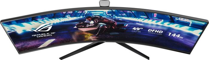 49’’ Asus ROG Strix XG49VQ (VA LED, 3840x1080, 450, 4ms, 125% sRGB, HDR400, 144Hz) (2xHDMI 2.0, DP 1.2, 2xUSB-A 3.0) głośniki, czarny
