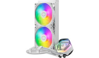 Cooler Master MasterLiquid 240 Atmos ARGB White (2x120 mm, 4-pin PWM) [MLX-D24M-A25PZ-RW]
