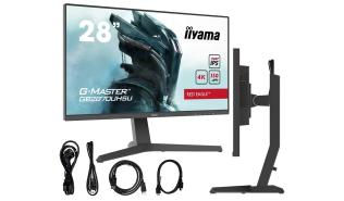 (28) Iiyama G-Master GB2870UHSU-B1 (IPS 4K, 3840x2160, 400, 1ms, 150Hz) (HDMI, DP 1.4, 3xUSB 3.0) głośniki, czarny