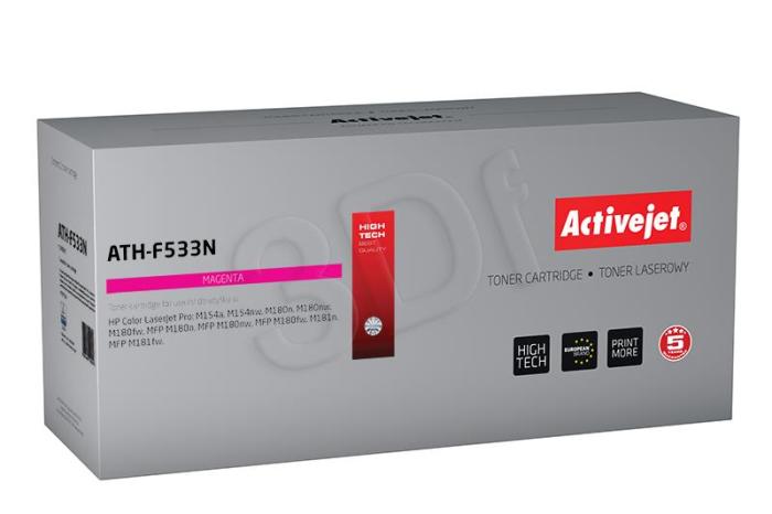 ATH-F533N (205A) - magenta, toner ActiveJet, 900 stron, (zamiennik CF533A) (HP Color LaserJet Pro MFP M154nw, M180, M180n, M180nw, M181, M181fw)