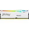 DDR5 16GB 6000 MHz Kingston Fury Beast White RGB XMP 3.0 EXPO CL36 36-44-44 1.35V [KF560C36BWE2A-16]