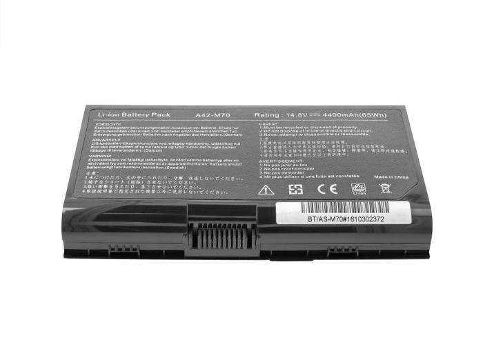 Movano bateria Asus G72, M70, N70 14.8V, 4400mAh [BT/AS-M70]