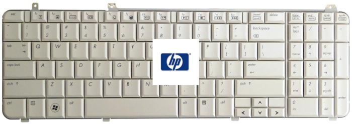 Klawiatura do notebooka HP / Compaq DV6-1100 biała