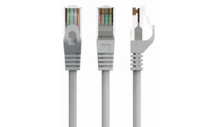 Gembird (1.5m) Kabel sieciowy (Patchcord) UTP cat. 6 RJ45 (szary) [PP6U-1.5M]