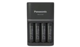 Ładowarka Panasonic Eneloop BQ CC55 + 4xR6/AA Eneloop Pro 2500 mAh [K-KJ55HCD40E]