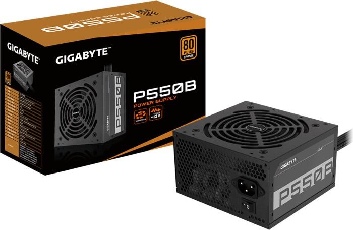 Gigabyte P550B (550W) (1x120mm) 80+Bronze (CPU 1x4+4) (PCI-E 2x6+2) (4xMolex, 6xSATA) [GP-P550B]