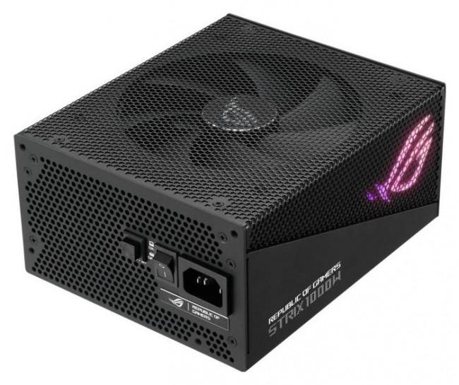 Asus ROG STRIX Aura (1200W) (1x135mm) Modularny 80+Gold (CPU 2x4+4) (PCI-E 1x12+4, 4x8) (4xMolex, 5xSATA) [ROG-STRIX-1200G-AURA-GAMING]