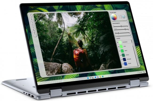 DELL Inspiron 16 7640 2w1 [7640-5359] 10-Core Intel Ultra 5 125U/16 1920x1200 błyszcząca, dotykowy / 16GB LPDDR5x / 512GB / Intel Arc / pk / 2.18kg / Win11Pro (niebieski)