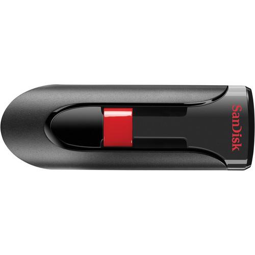 SanDisk Cruzer Glide 32GB USB 2.0 (5.5MB/s , 5.5MB/s) (czarno-czerwony) [SDCZ60-032G-B35]