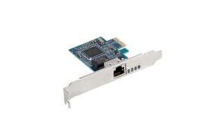 Lanberg (karta sieciowa Gigabit Ethernet) Broadcom (śledź low profile) PCIe [PCE-1GB-001]